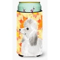 thumbnail image 1 of Carolines Treasures BB9526TBC White Standard Poodle Fall Tall Boy Beverage Insulator Hugger  Tall Boy multicolor, 1 of 1