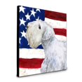 thumbnail image 1 of Carolines Treasures  8 x 8 x 0.625 in. Sealyham Terrier Patriotic Artwork Panel Wall Decor, 1 of 1