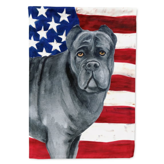 Cane Corso Patriotic Garden Flag