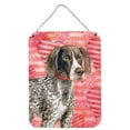 thumbnail image 1 of Carolines Treasures BB9728DS1216 German Shorthaired Pointer Love Wall or Door Hanging Prints Red 12WX16H multicolor, 1 of 2