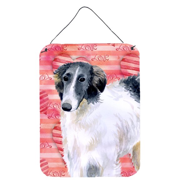Borzoi Love Wall or Door Hanging Prints