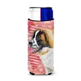 thumbnail image 1 of Carolines Treasures BB9766MUK Saint Bernard Love Michelob Ultra Hugger for slim cans  Slim Can multicolor, 1 of 3
