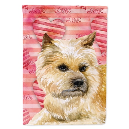 Cairn Terrier Love Garden Flag