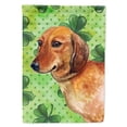 thumbnail image 1 of Carolines Treasures BB9826CHF Dachshund St Patricks Flag Canvas House Size  Large multicolor, 1 of 4