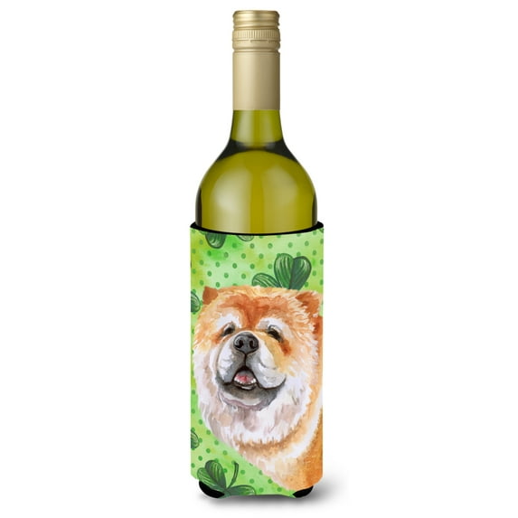 Carolines Treasures BB9869LITERK Cane Corso St Patricks Wine Bottle Beverge Insulator Hugger Wine Bottle multicolor
