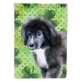 thumbnail image 1 of Carolines Treasures BB9873CHF Newfoundland Puppy St Patricks Flag Canvas House Size  Large multicolor, 1 of 4