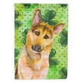 thumbnail image 1 of Carolines Treasures BB9885GF German Shepherd 2 St Patricks Flag Garden Size  Small multicolor, 1 of 2