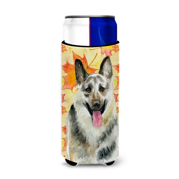 Carolines Treasures BB9910MUK East-European Shepherd Fall Michelob Ultra Hugger for slim cans Slim Can multicolor