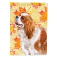 thumbnail image 1 of Cavalier Spaniel Fall Garden Flag, 1 of 2