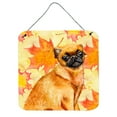 thumbnail image 1 of Carolines Treasures BB9928DS66 Small Brabant Griffon Fall Wall or Door Hanging Prints Yellow 6HX6W multicolor, 1 of 1