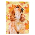 thumbnail image 1 of Carolines Treasures BB9967CHF Cocker Spaniel Fall Flag Canvas House Size  Large multicolor, 1 of 4