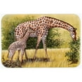 thumbnail image 1 of Caroline's Treasures Giraffes by Daphne Baxter Kitchen/Bath Mat, 1 of 2