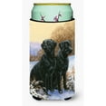 thumbnail image 1 of Carolines Treasures BDBA450ATBC Black Labradors Snowy Day Tall Boy Beverage Insulator Hugger  Tall Boy multicolor, 1 of 1
