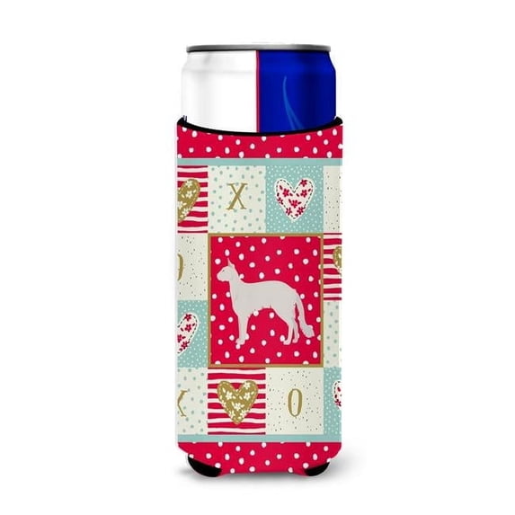 Carolines Treasures Balinese 2 Cat Love Ultra Hugger for slim cans Slim Can multicolor