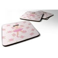 thumbnail image 1 of Carolines Treasures  Ballerina Black Hair Ponytails Foam Coaster, 1 of 1