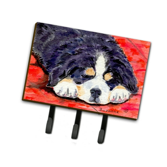 Carolines Treasures SS8828TH68 Bernese Mountain Dog Leash Holder or Key Hook, Large, Multicolor