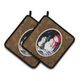 thumbnail image 1 of Carolines Treasures  Bernese Mountain Dog Pair of Pot Holders, 1 of 1