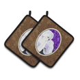 thumbnail image 1 of Carolines Treasures  Bichon Frise Pair of Pot Holders, 1 of 1