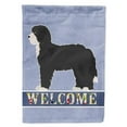 thumbnail image 1 of Carolines Treasures  Black Sheepadoodle Welcome Garden Size Flag, 1 of 1