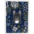 thumbnail image 1 of Blue Flowers French Bulldog Flag Garden Size BB5078GF, 1 of 2