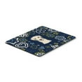 thumbnail image 1 of Carolines Treasures BB5073MP Blue Flowers Yellow Labrador Mouse Pad, Hot Pad or Trivet, 1 of 1