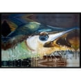 thumbnail image 1 of Carolines Treasures  Blue Marlin Indoor & Outdoor Mat- 24 x 36 in., 1 of 1