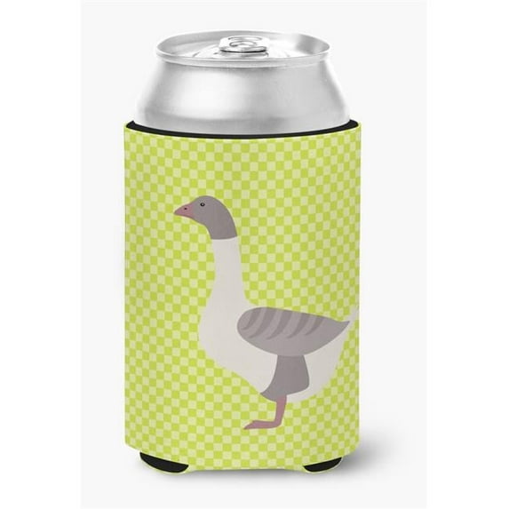 Carolines Treasures BB7727CC Buff Grey Back Goose Green Can or Bottle Hugger