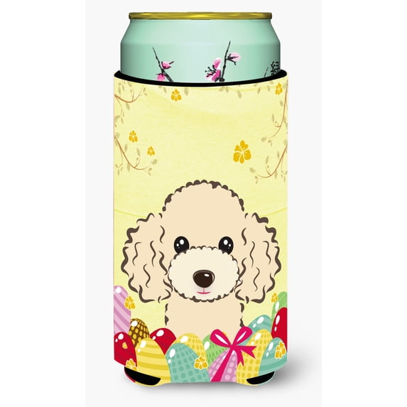 Carolines Treasures Buff Poodle Easter Egg Hunt Tall Boy beverage Insulator Hugger Tall Boy multicolor