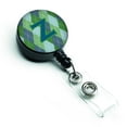 thumbnail image 1 of Carolines Treasures CJ1020-ZBR Initial Z Monogram Blue Argoyle Retractable Badge Reel, 1 of 2