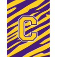 thumbnail image 1 of Carolines Treasures CJ1022-C-GF Monogram - Tiger Stripe - Purple Gold Initial C Monogram Initial Flag Garden Size, 1 of 2