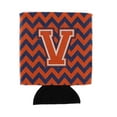 thumbnail image 1 of Carolines Treasures CJ1042-VCC Letter V Chevron Orange and Blue Can or Bottle Hugger  Can Hugger multicolor, 1 of 1
