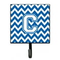 thumbnail image 1 of Carolines Treasures CJ1045-CSH4 Letter C Chevron Blue and White Leash or Key Holder Single Hook multicolor, 1 of 1