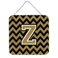 thumbnail image 1 of Carolines Treasures CJ1050-DS-Parent Letter Chevron Black and Gold  Wall or Door Hanging Prints CJ1050  multicolor, 1 of 1