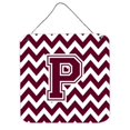 thumbnail image 1 of Carolines Treasures CJ1051-DS-Parent Letter Chevron Maroon and White  Wall or Door Hanging Prints CJ1051  multicolor, 1 of 1