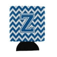 thumbnail image 1 of Carolines Treasures CJ1056-ZCC Letter Z Chevron Blue and White Can or Bottle Hugger  Can Hugger multicolor, 1 of 1