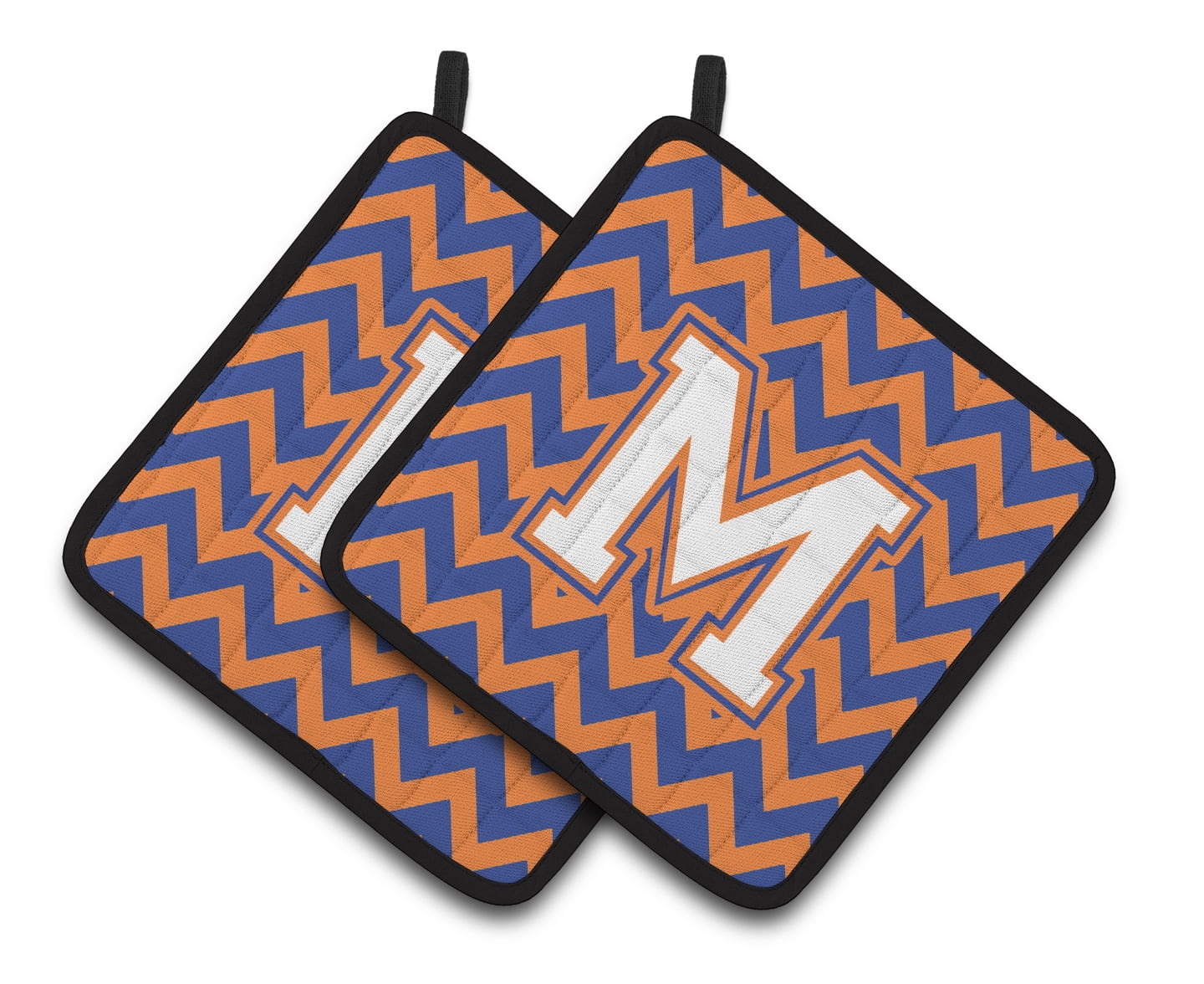caroline's treasures chevron potholder (set of 2)