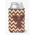 thumbnail image 1 of Carolines Treasures CJ1061-YCC Letter Y Chevron Maroon & Gold Can or Bottle Hugger, 1 of 1
