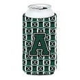 thumbnail image 1 of Carolines Treasures CJ1071-ATBC Letter A Football Green and White Tall Boy Beverage Insulator Hugger  Tall Boy, 1 of 1