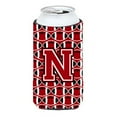 thumbnail image 1 of Carolines Treasures CJ1073-NTBC Letter N Football Red Black and White Tall Boy Beverage Insulator Hugger  Tall Boy, 1 of 1