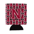 thumbnail image 1 of Carolines Treasures CJ1079-NCC Letter N Football Crimson and White Can or Bottle Hugger  Can Hugger multicolor, 1 of 1