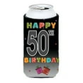 thumbnail image 1 of Carolines Treasures CJ1124TBC Happy 50th Birthday Tall Boy Beverage Insulator Hugger  Tall Boy multicolor, 1 of 1