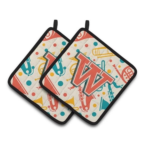 Caroline's Treasures Pot Holders Polyester, Insulated Fabric 7.5 inch H x 3 inch W x 7.5 inch L Multicolor