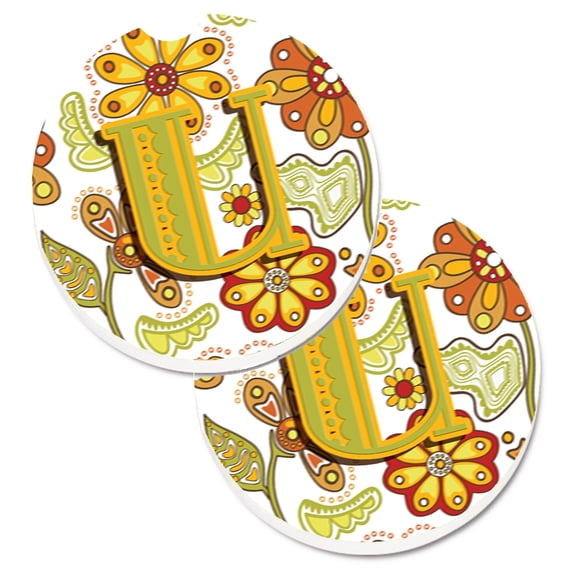 Set of 2 Cup Holder Car Coasters