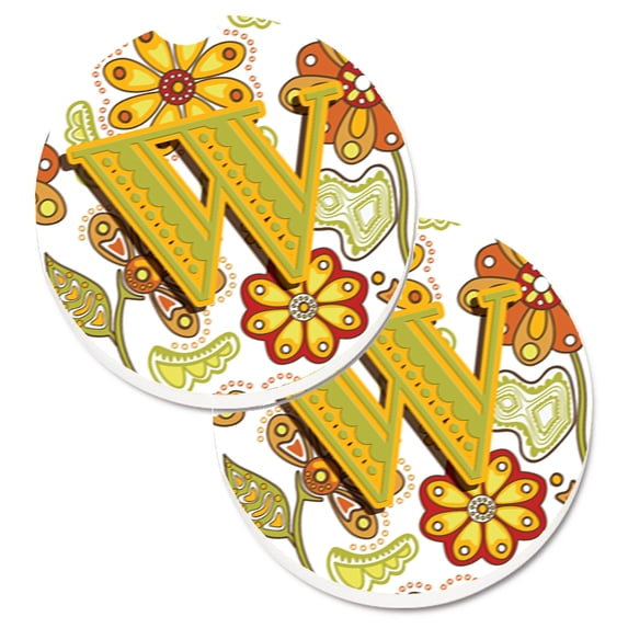 Set of 2 Cup Holder Car Coasters