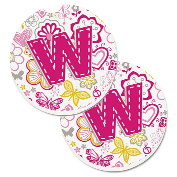 Set of 2 Cup Holder Car Coasters