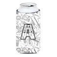thumbnail image 1 of Carolines Treasures CJ2007-ATBC Letter A Musical Note Letters Tall Boy Beverage Insulator Hugger  Tall Boy multicolor, 1 of 1