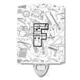 thumbnail image 1 of Carolines Treasures CJ2007-FCNL Letter F Musical Note Letters Ceramic Night Light, 6x4x3", multicolor, 1 of 1