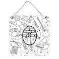 thumbnail image 1 of Carolines Treasures CJ2007-ODS66 Letter O Musical Note Letters Wall or Door Hanging Prints 6HX6W multicolor, 1 of 7