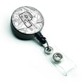 thumbnail image 1 of Carolines Treasures CJ2007-PBR Letter P Musical Note Letters Retractable Badge Reel, 1 of 2