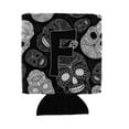 thumbnail image 1 of Carolines Treasures CJ2008-FCC Letter F Day of the Dead Skulls Black Can or Bottle Hugger  Can Hugger multicolor, 1 of 1